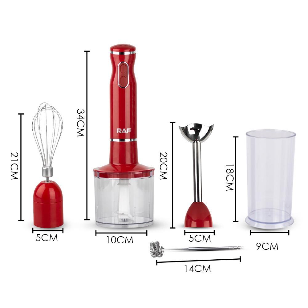 Blender de Mână 5-ÎN-1 Premium din Oțel Inoxidabil - Compact și Eficient
