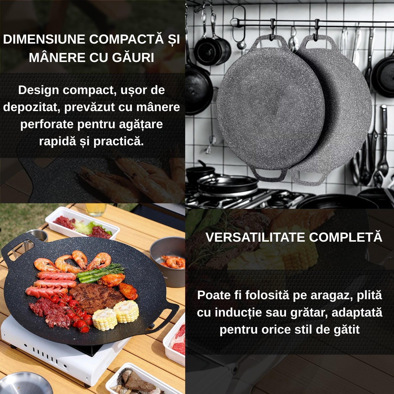 1 + 1 GRATIS!!! Plită Japoneză Antiaderentă 32 CM