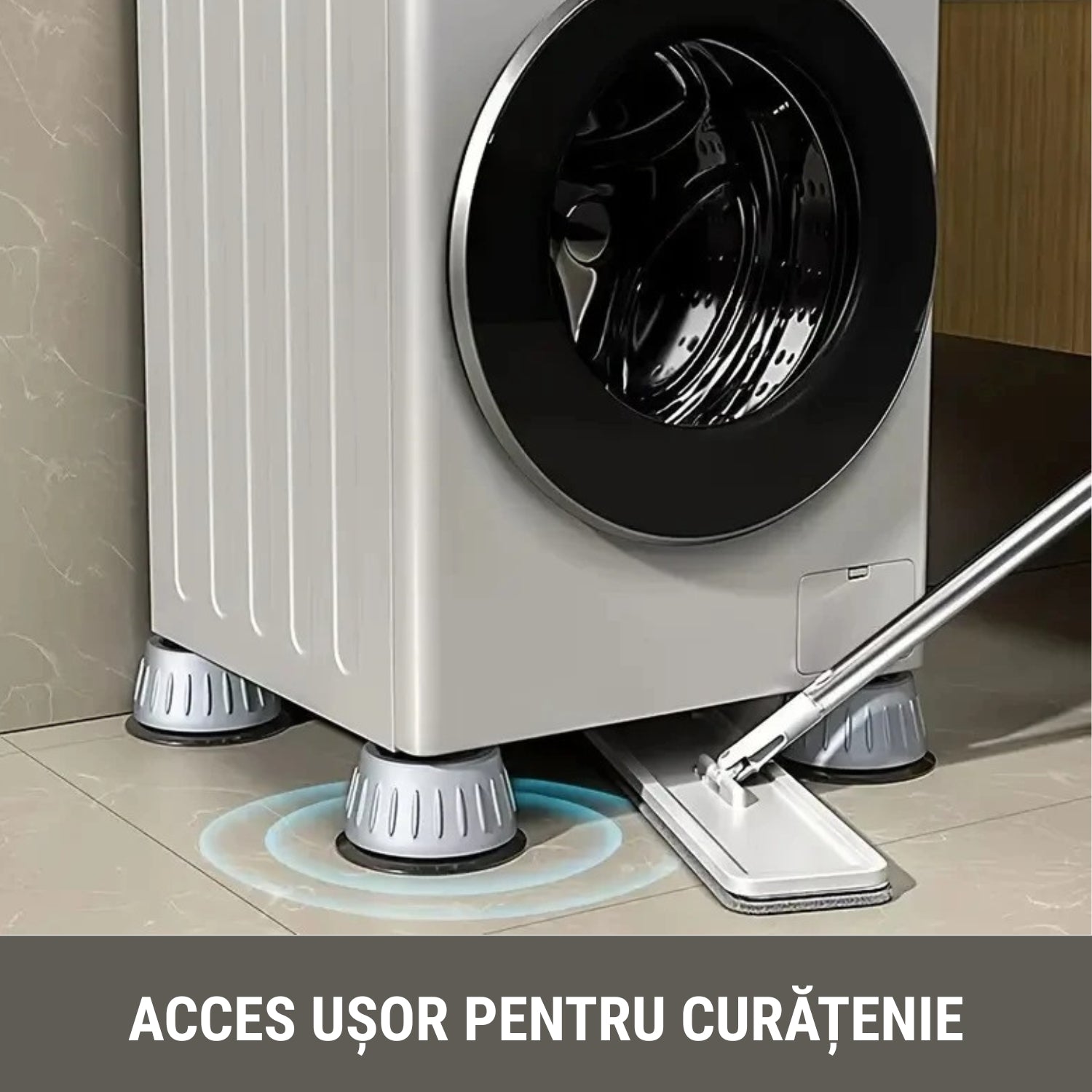 SET 4 PICIOARE ANTIDERAPANTE ȘI ANTIȘOC  1+1 GRATIS