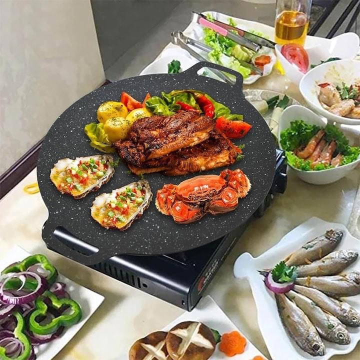 1 + 1 GRATIS!!! Plită Japoneză Antiaderentă 32 CM