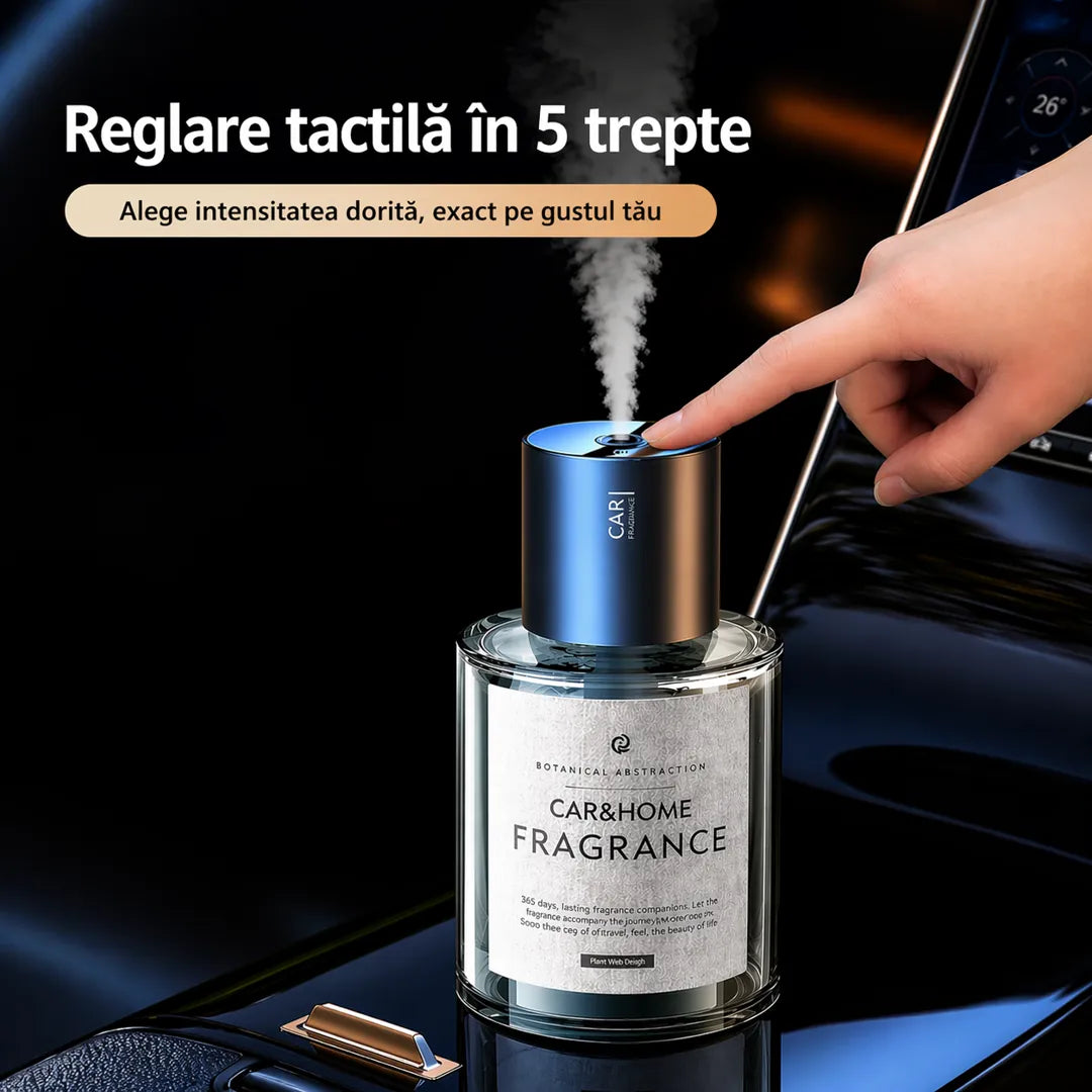 Difuzor Automat de Aromaterapie 160 ml pentru Auto și Casă Reîncărcabil