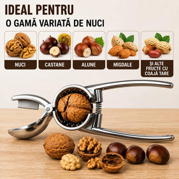 Spărgător de Nuci și Castane Premium – Rapid, Practic și Ușor de Folosit
