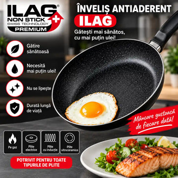 🍳 Tot ce ai nevoie pentru gătit, într-un singur set! – Set Premium de Vase și Ustensile pentru Bucătărie, 22 Piese