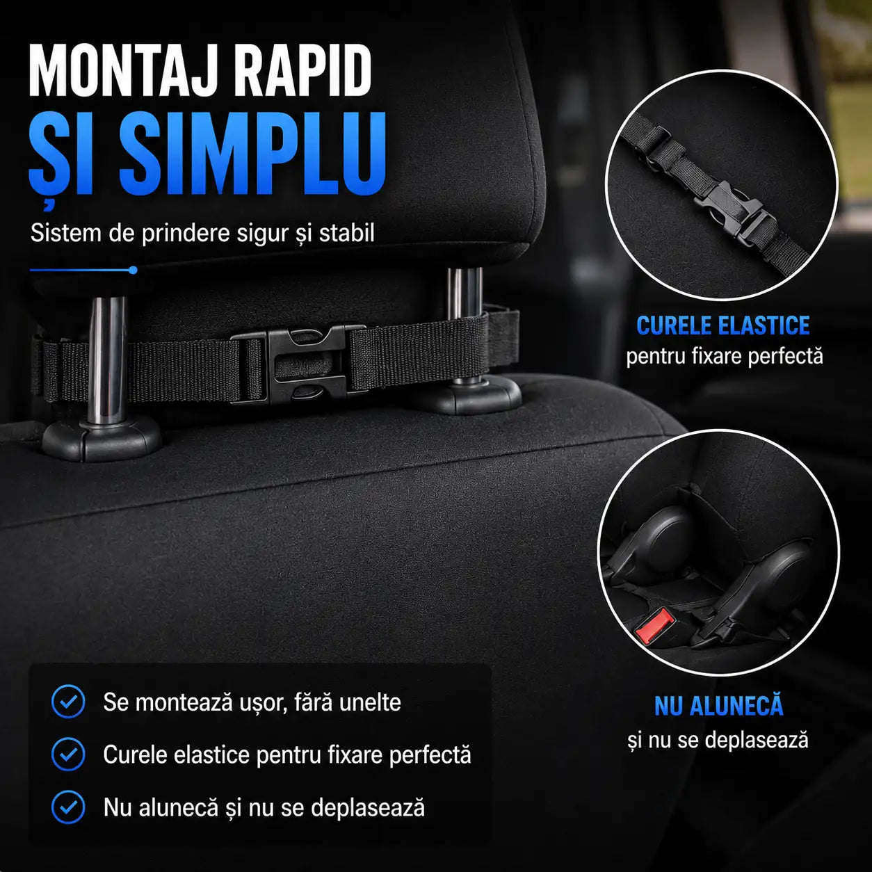 Redă Aspectul de Mașină Nouă – Set Huse Auto Universale Față + Spate
