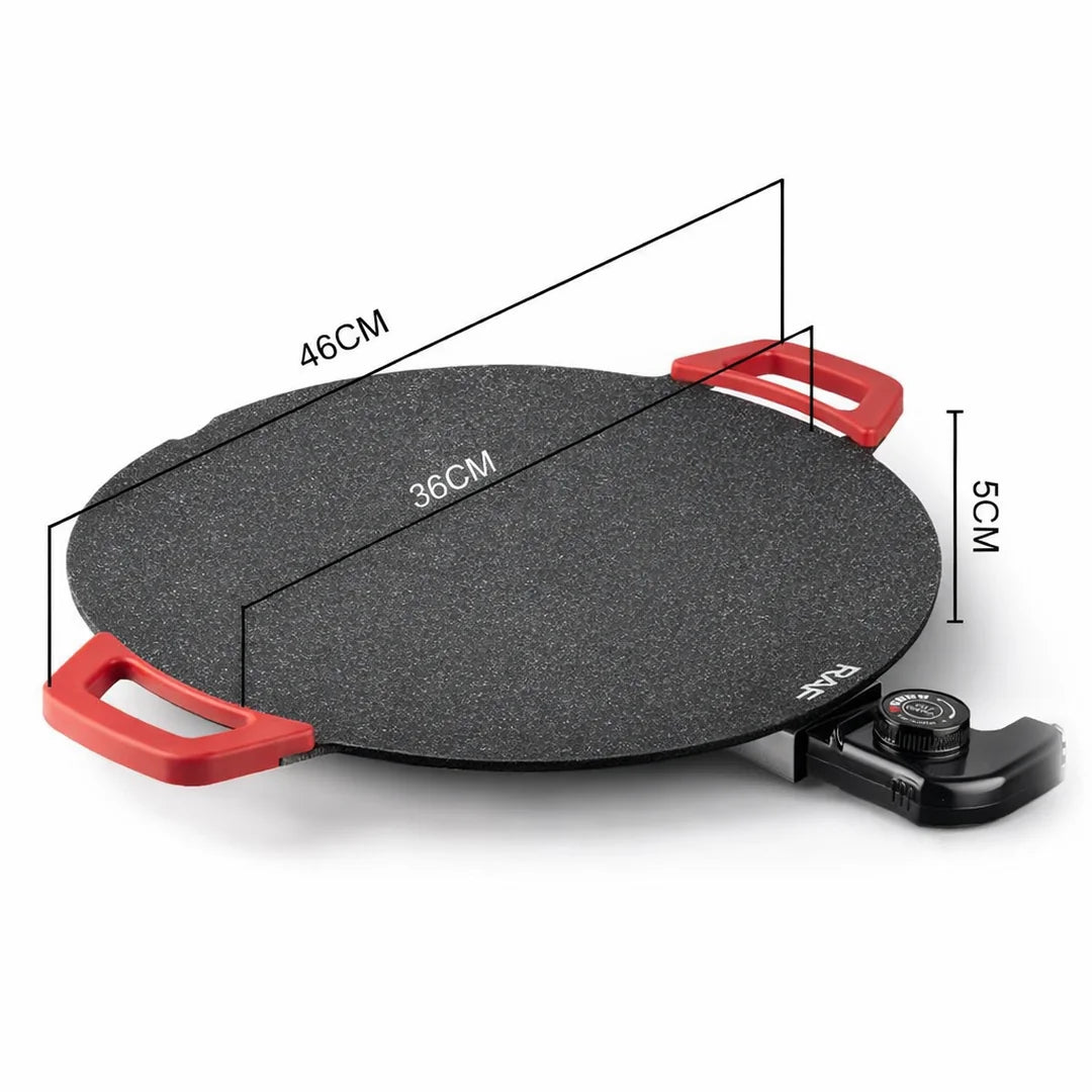 Gătești rapid, fără gaz și fără efort! Plită electrică japoneză 36 CM RAF 1800W