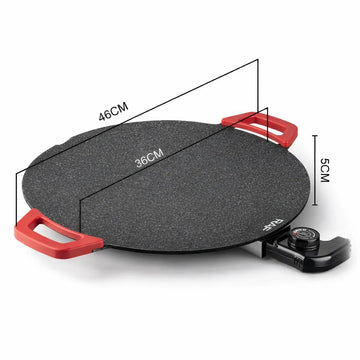 Gătești rapid, fără gaz și fără efort! Plită electrică japoneză 36 CM RAF 1800W
